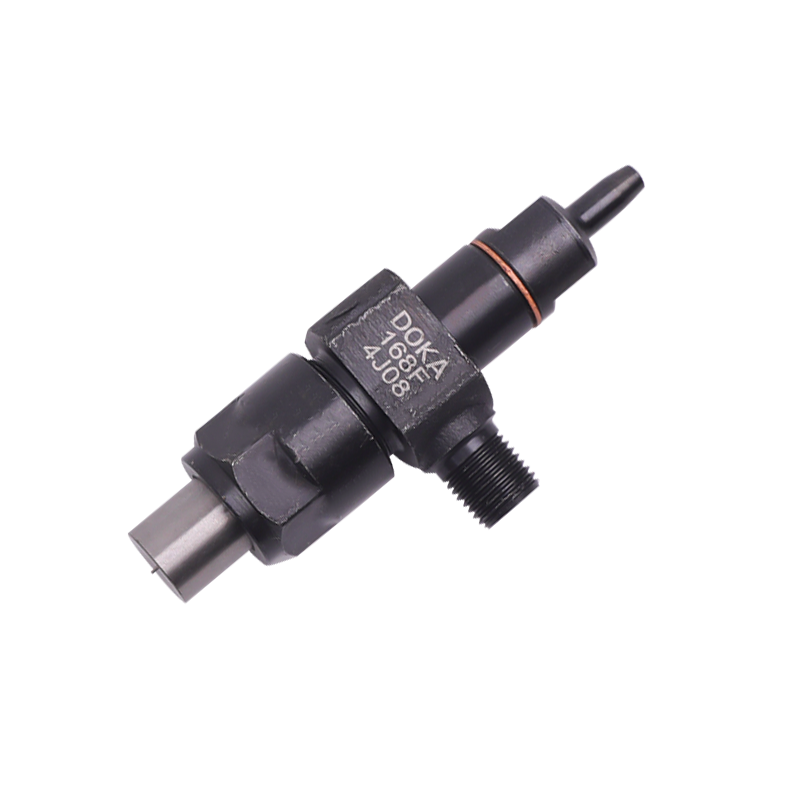 Yanmar Series 168F Injector, cum fomite laterali et M12x1.25 pintulum colliculum, ad 168F unius cylindri aeris refrigerationis machinas aptas.